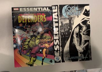 Marvel Essentials Defenders and Moon Knight