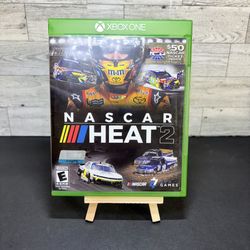 XBOX ONE NASCAR HEAT 2 TWO II GAME COMPLETE CIB RACING Tested