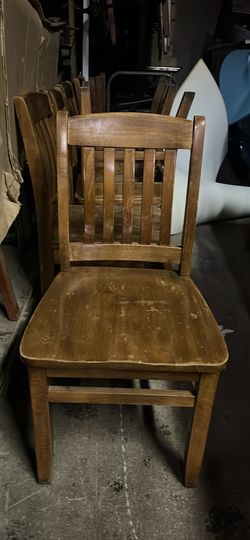 Wooden Chairs Make An Offer