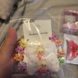 Labubu Girls Hair Clips