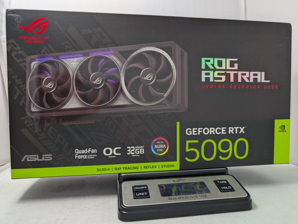 Asus ROG Astral RTX 5090 OC New In Box