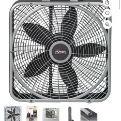 Ventilador de 20” Para Piso O Ventana