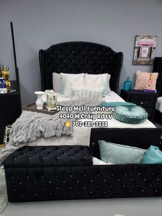 👉 Queen Storage Bed Frame 👉Furniture Sectional, Bunk Beds, Dining Table Sets Avail