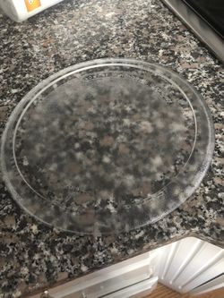 Microwave glass turntable