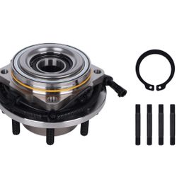 4WD Front Wheel Hub Bearing Assembly Fit for 2005-2009 Ford F-250 Super Duty, 2005-2010 Ford F-350 Super Duty DRW