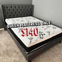New Queen Mattress Only $140