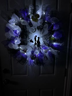 Nightmare Before Christmas Wreath