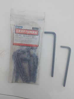 Craftsman 20-Piece Metric Hex Key Set