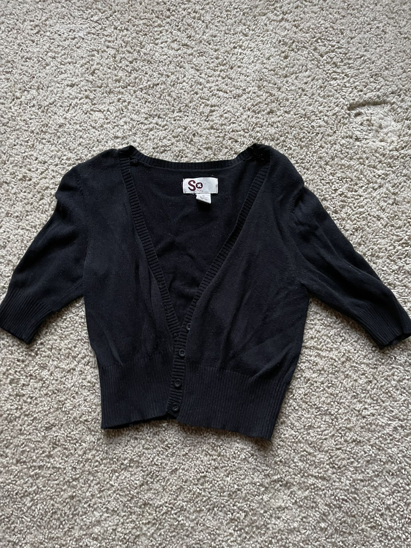 Women’s Black Cardigan