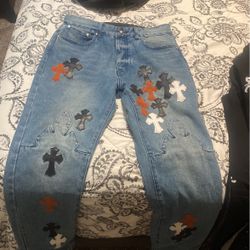 Chrome Heart Jeans