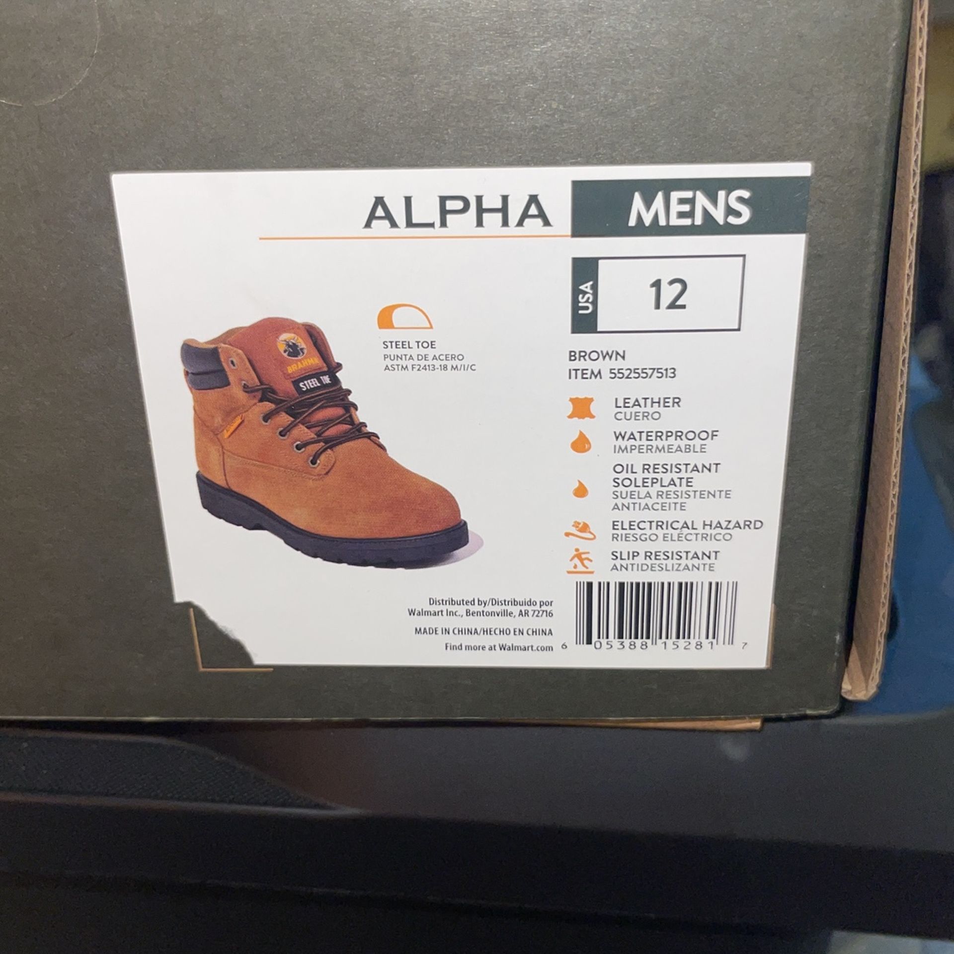 Brahma Steel Toe Work Boots