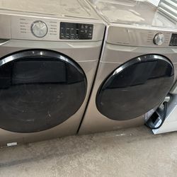 Samsung Front Load Washer And Dryer Set 