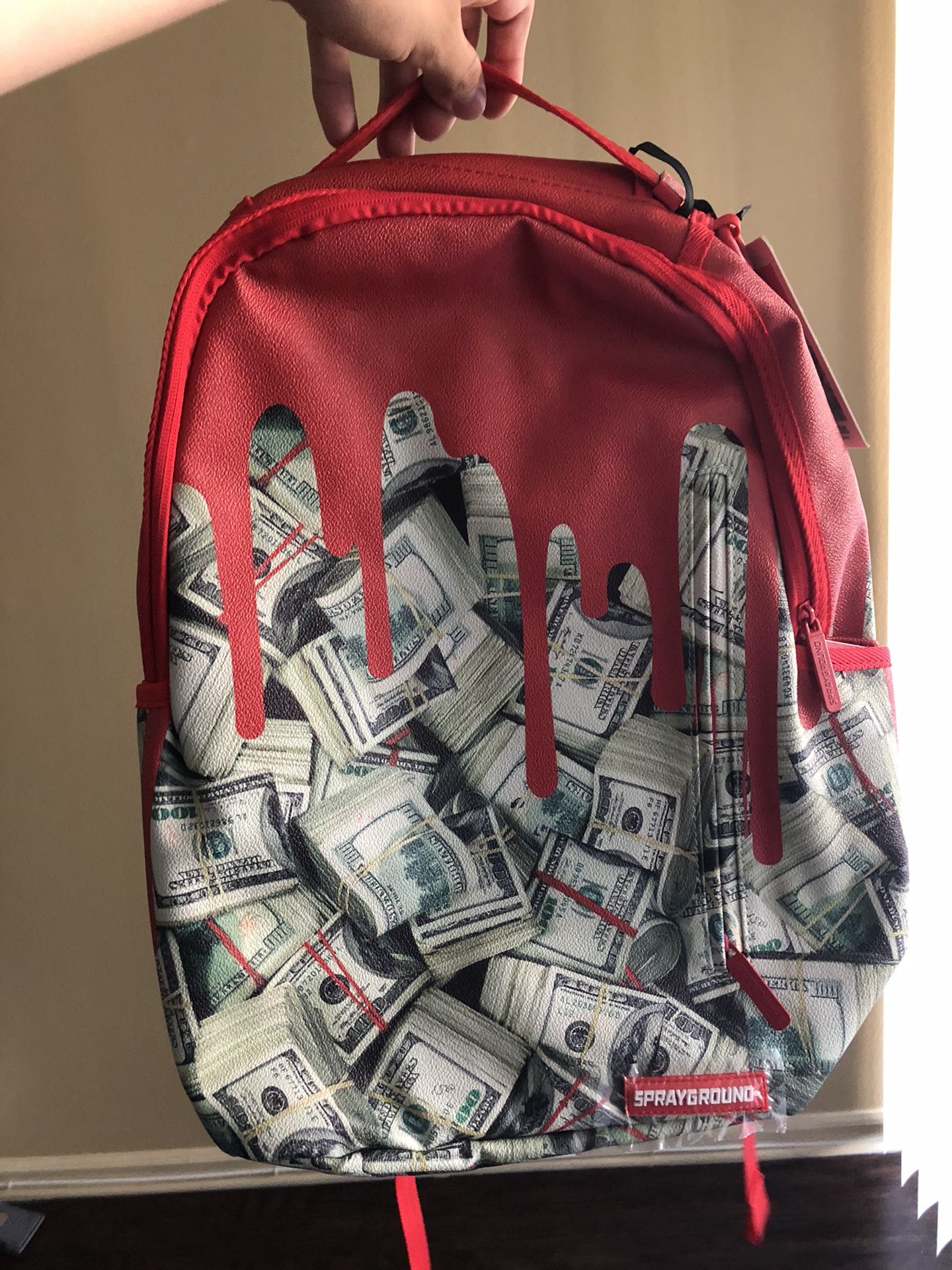 “Money Drip$” Sprayground Backpack Limited Edition