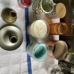 15 Vases and Candle Holders 