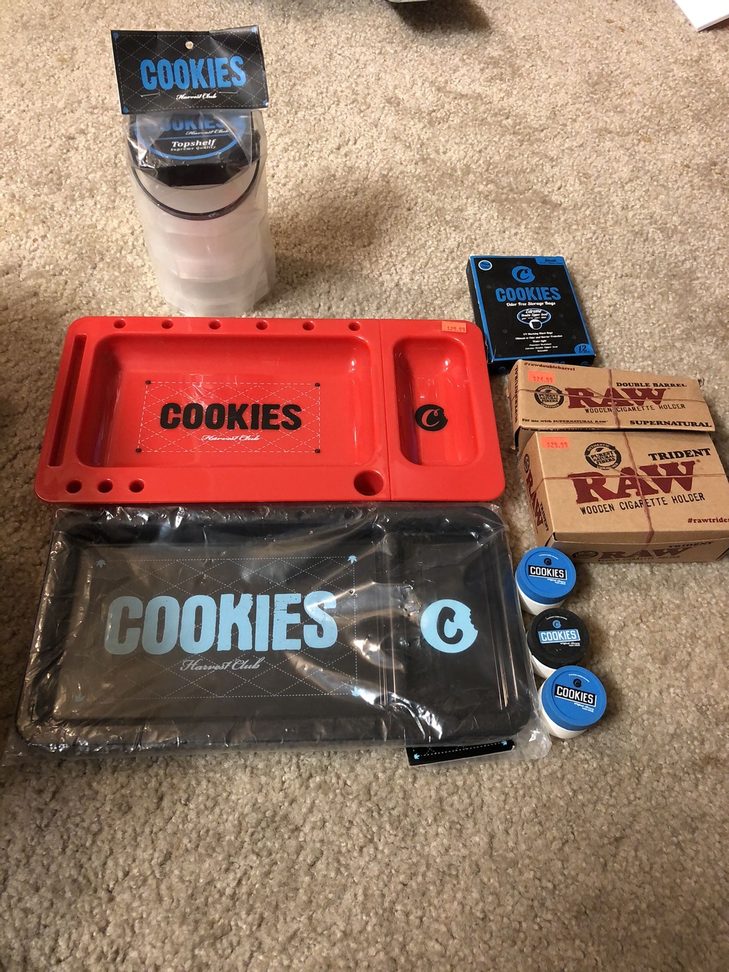 Cookies. Raw. Bundle. All brand new. Never used. Offer Up!