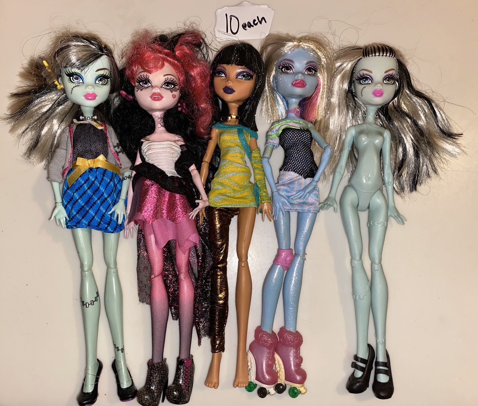 Monster high Dolls Barbie Bratz