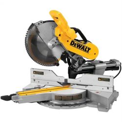 12 in Dewalt WDS779 Double Bevel Sliding Compound Miter Saw