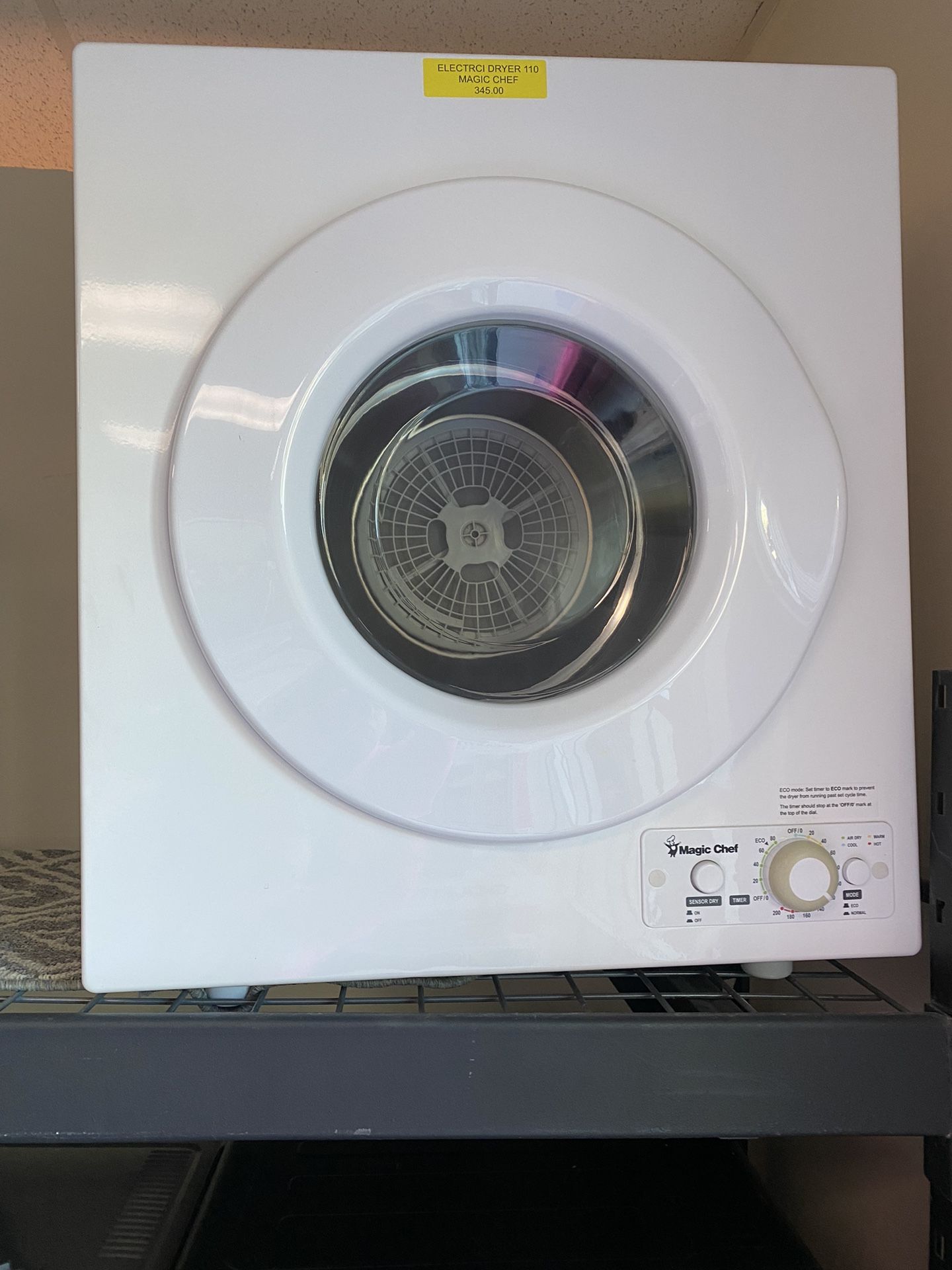 Electric Dryer 110 Magic Chef