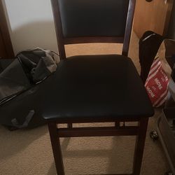 Set of 4 Wooden Bar Stools