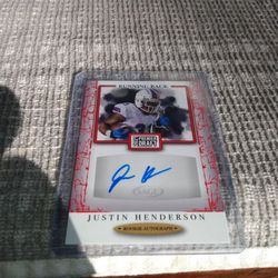 2021 Premier Draft Justin Henderson 