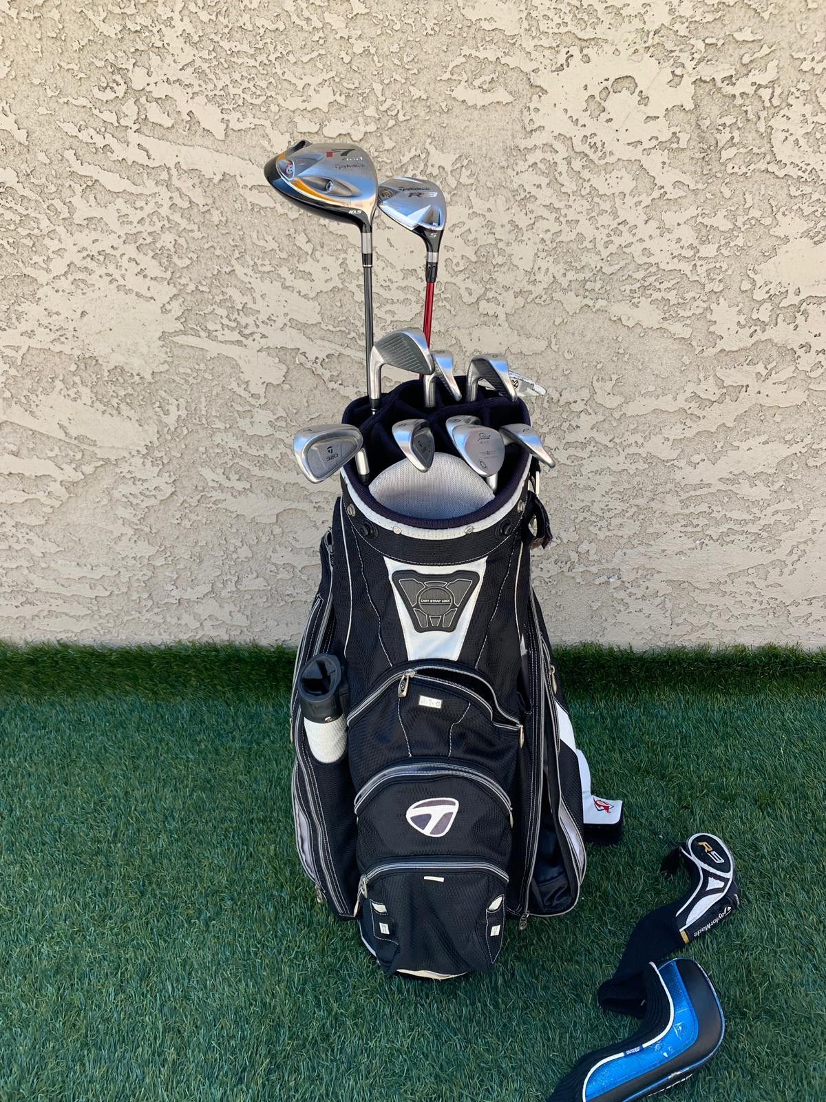 Complete TaylorMade Golf Set with TM 320 Irons,TaylorMade Woods