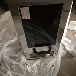 Panasonic NE-1025 Stainless Steel Commercial Microwave Oven with Dial Timer - 120V, 1000W