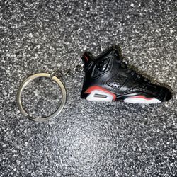 Jordan 6 key chain 