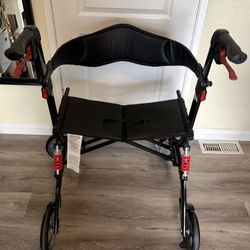 Black F22 DRIVE Rollator WALKER Senior 