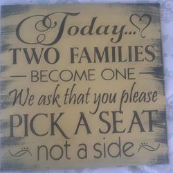 Wedding Sign