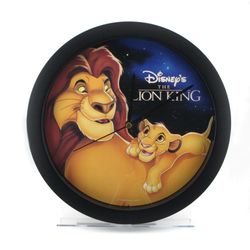 Vintage 1994 Disney’s The Lion King Round Wall Clock WORKS