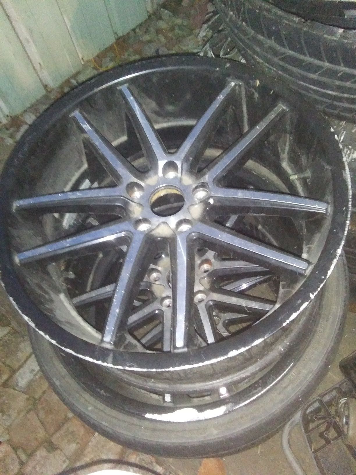I have 3 of these rims 20 inch all 3 need tires lug pattern 5x114
