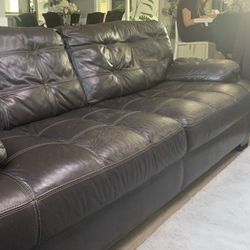 Leather Couch From Costco 