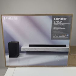 Samsung HW-B73CD 5.1ch Soundbar System w/ Wireless Subwoofer – Dolby Audio, HDMI ARC, Game Mode
