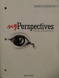 myPerspectives English Language Arts Textbook - Grade 10, Volume 2