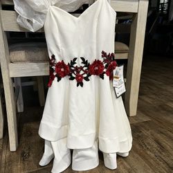Strapless dress Size 4