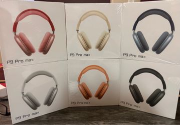 P9 PRO MAX Headphones  noise canceling, Bluetooth headphones