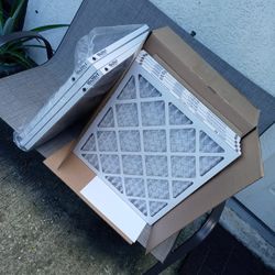 Lot Of 8 Air Filters 18×20×1