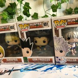 Funko Pop! Set from Hunter X Hunter Anime