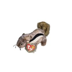 Ty Beanie Baby Chipper the Chipmunk Plush Stuffed Animal DOB April 21, 1999 Vtg 