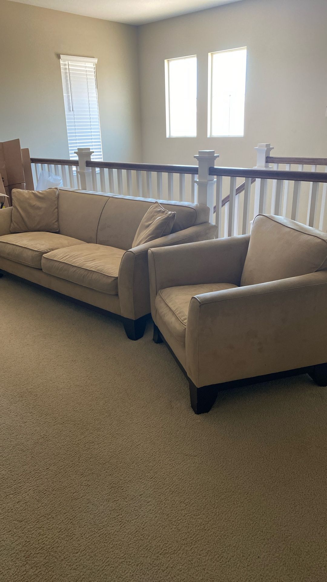 Pottery barn Sofa And chair Set