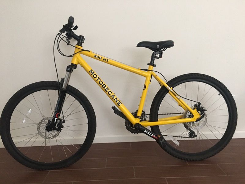 Motobecane 400 HT Front Suspension mountain bike. Need to sell today.