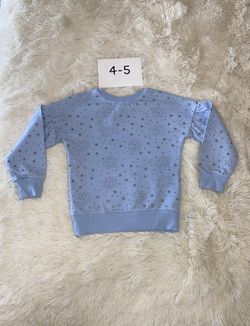 Frozen Olaf Girls Sweater XS (4/5) Thumbnail