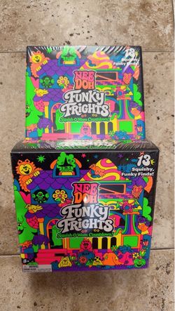 Nee Doh funky frieghts stress relief squish toys