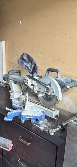 Kobalt Compact 10-in 15-Amp Dual Bevel Sliding Compound Corded Miter Saw