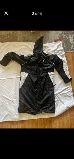 TYR black and white parka.