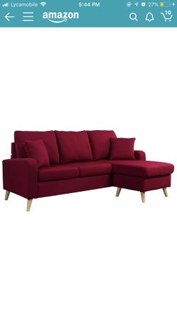 red couch