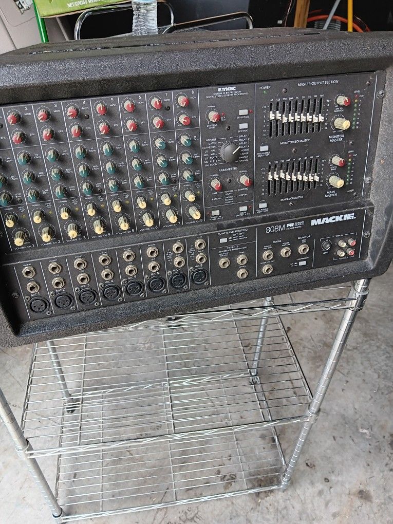 Mackie 808M 2 X 600w Powered Mixer- 4 Avail