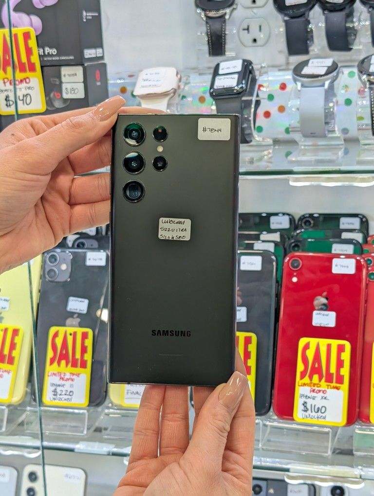 Galaxy S 22 Ultra Unlocked 512GB Financing Available 