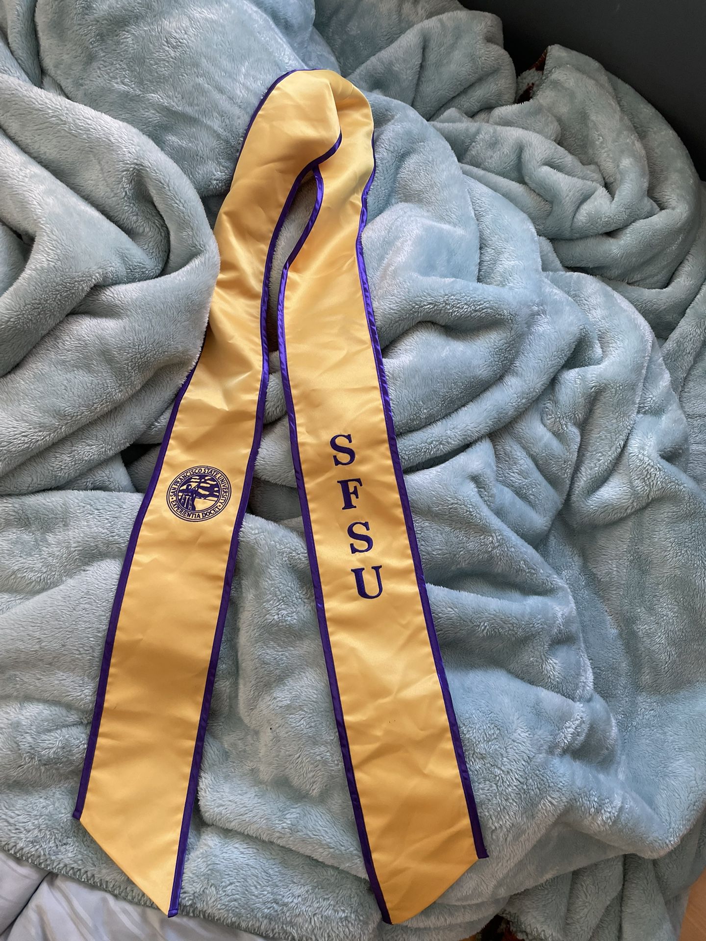 SFSU Graduation Sash + Cap