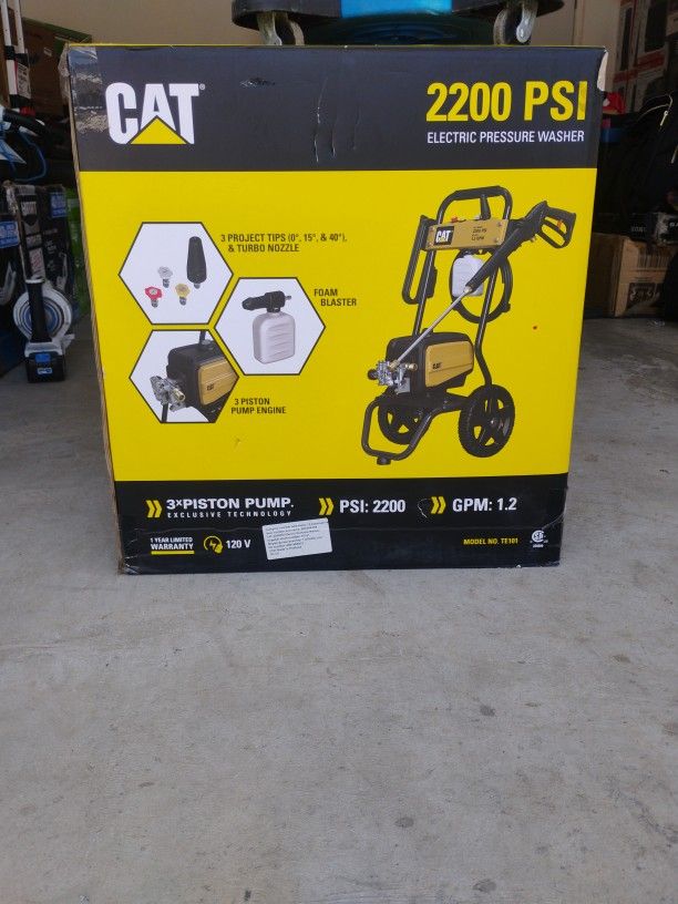 2200 Psi Electric Pressure Washer Cat